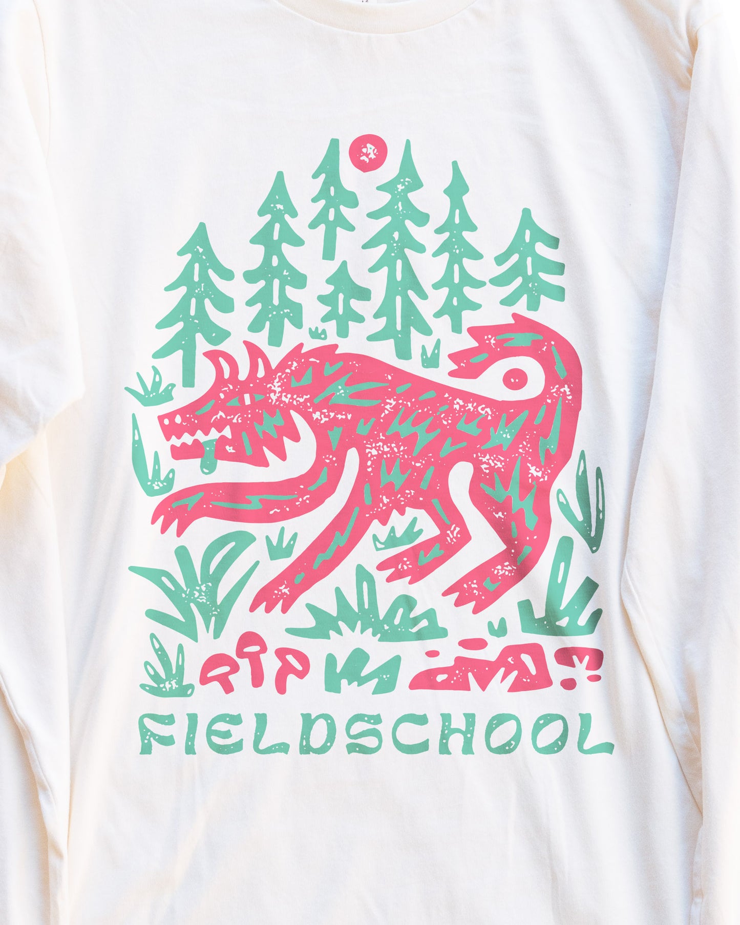 Fieldschool Wolf Long Sleeve Tee