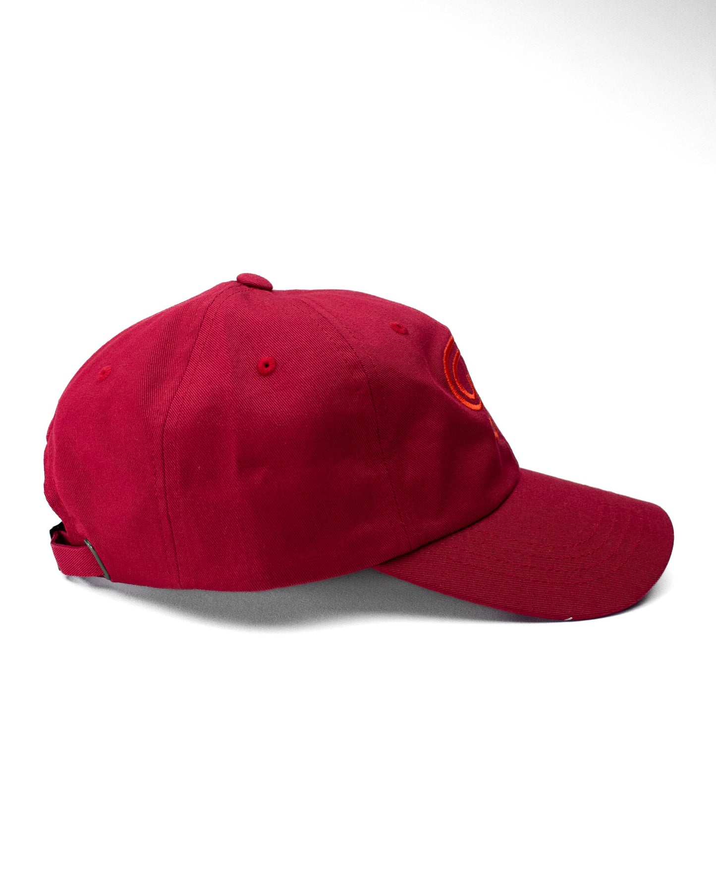 Fieldschool Logo Dad Hat in Deep Red