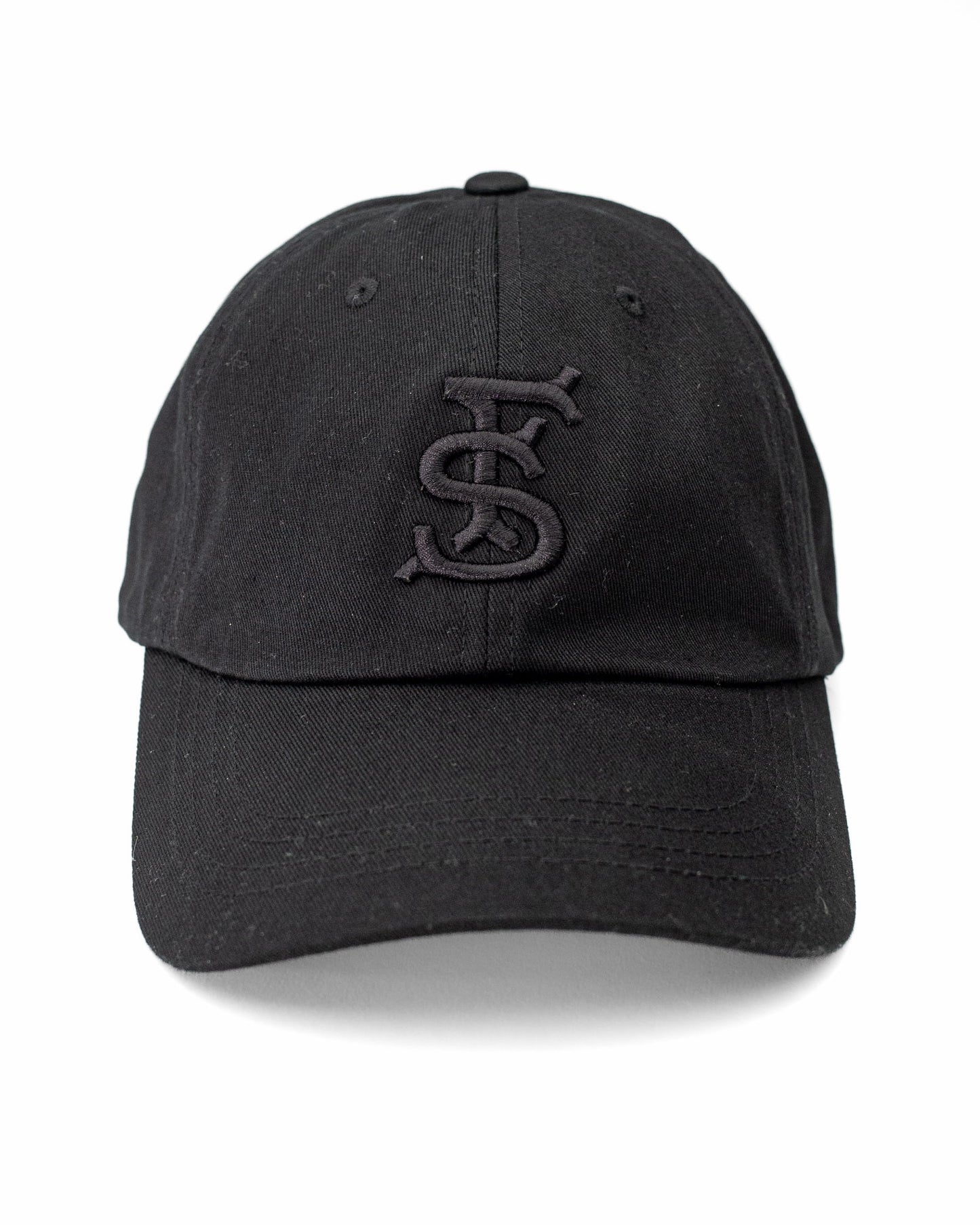 Fieldschool Monogram Dad Hat in Black