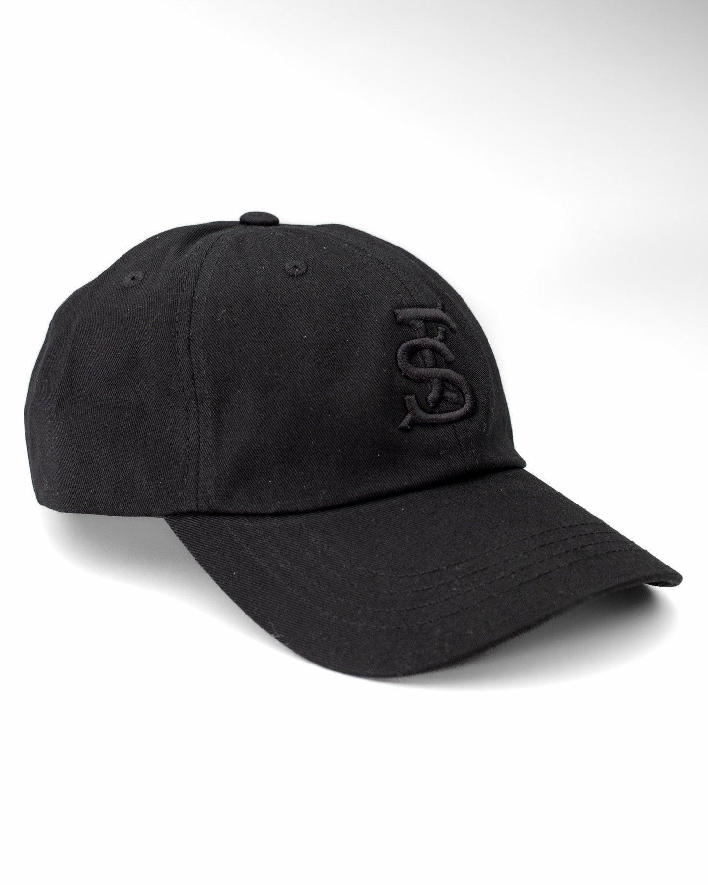 Fieldschool Monogram Dad Hat in Black
