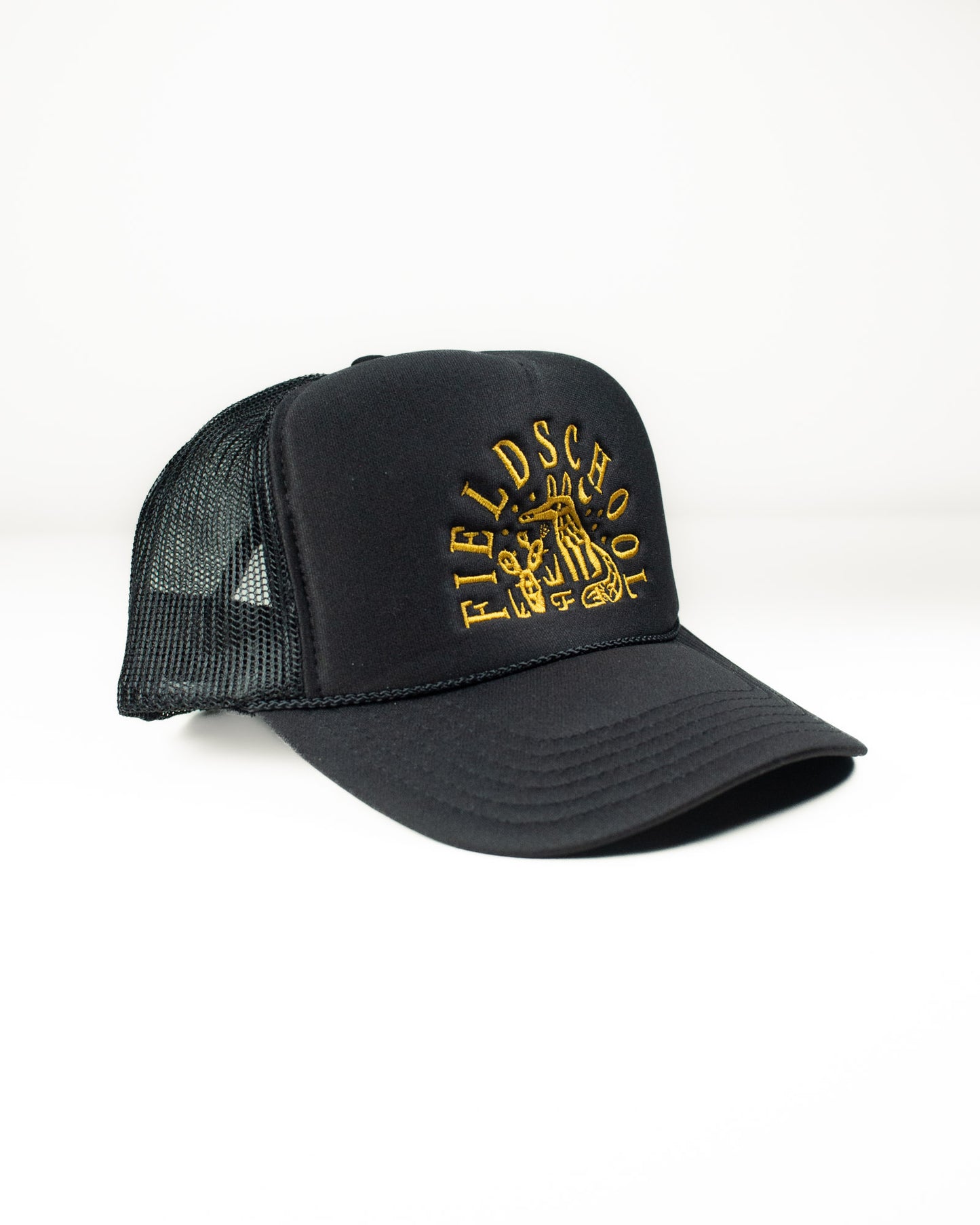Fieldschool Fox Black Trucker Hat