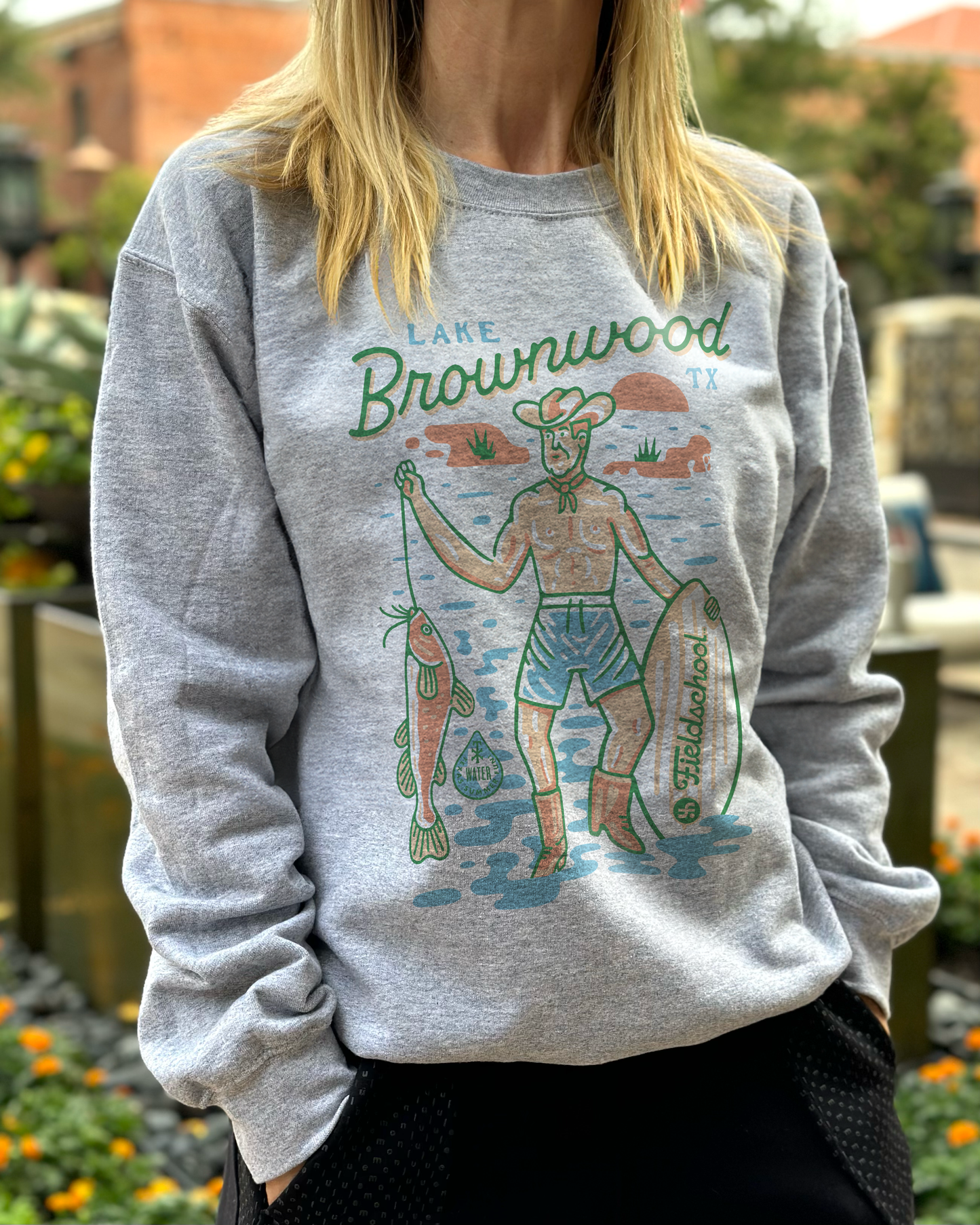 Lake Brownwood Crewneck