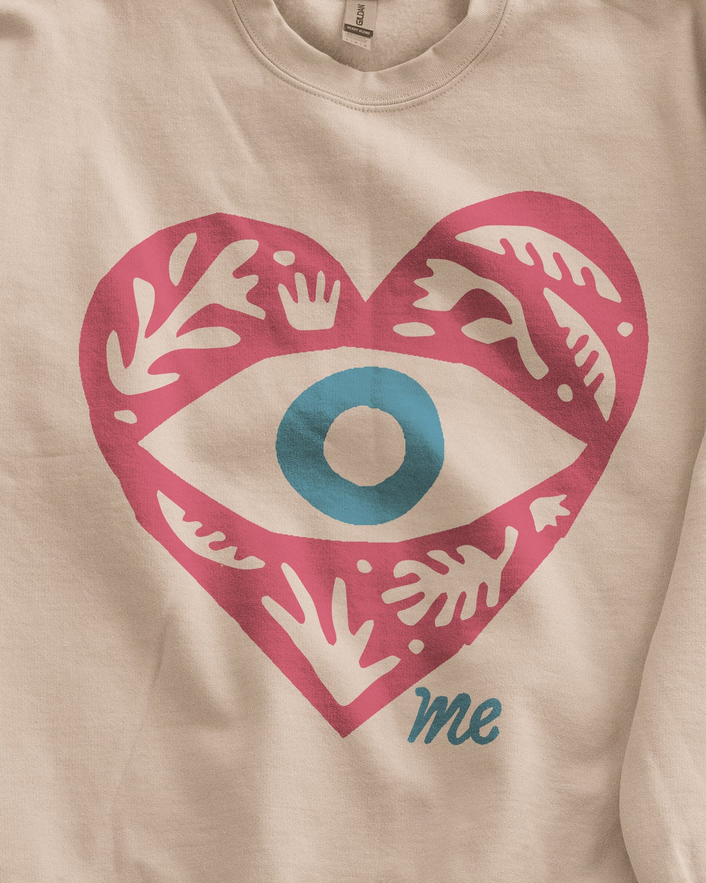 Eye (I) Heart Me Crewneck