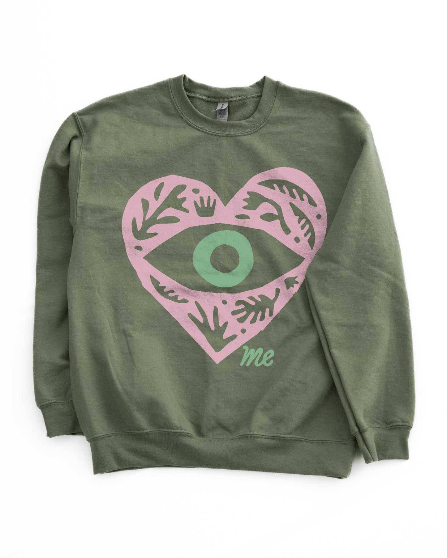 Eye (I) Heart Me Crewneck