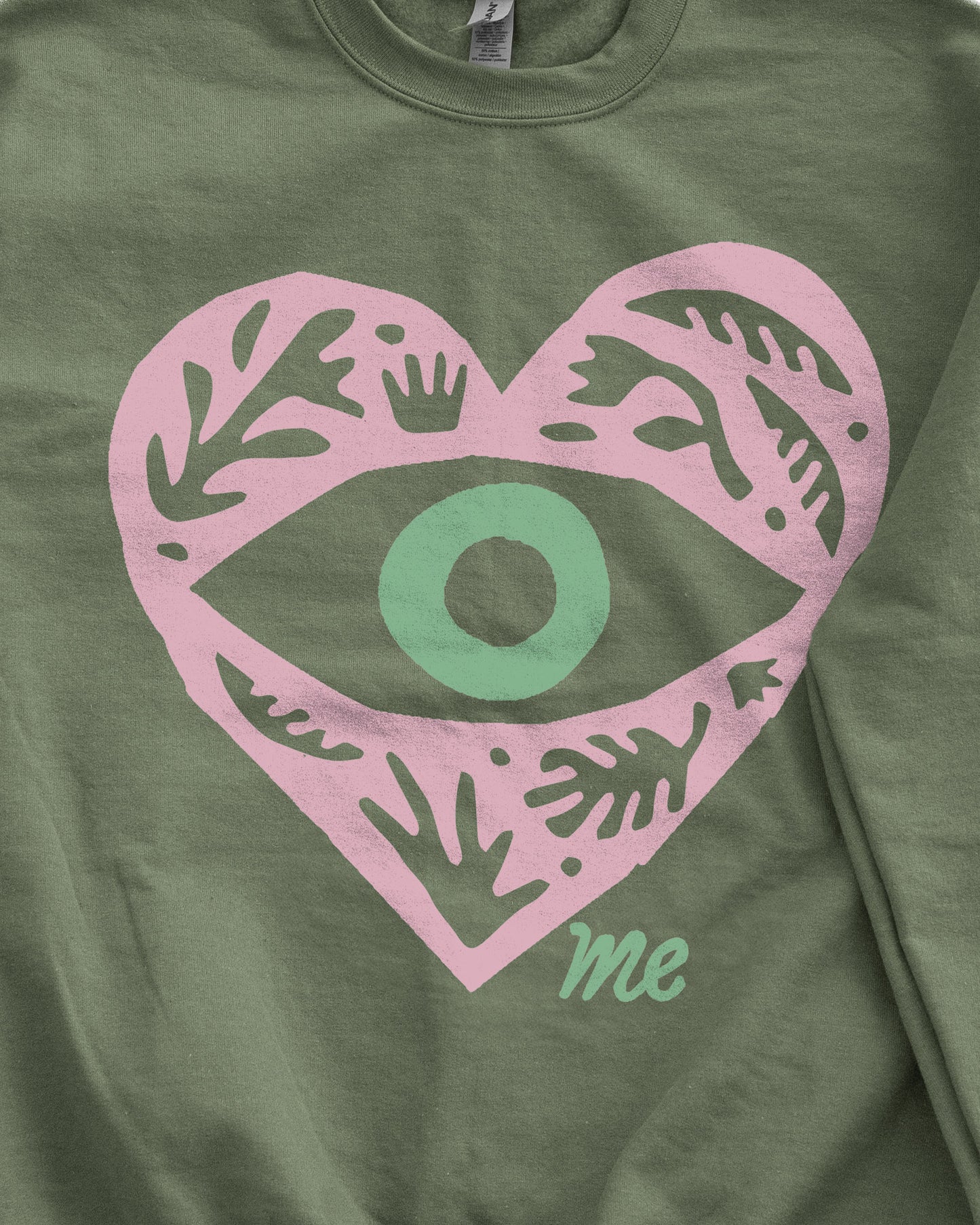 Eye (I) Heart Me Crewneck