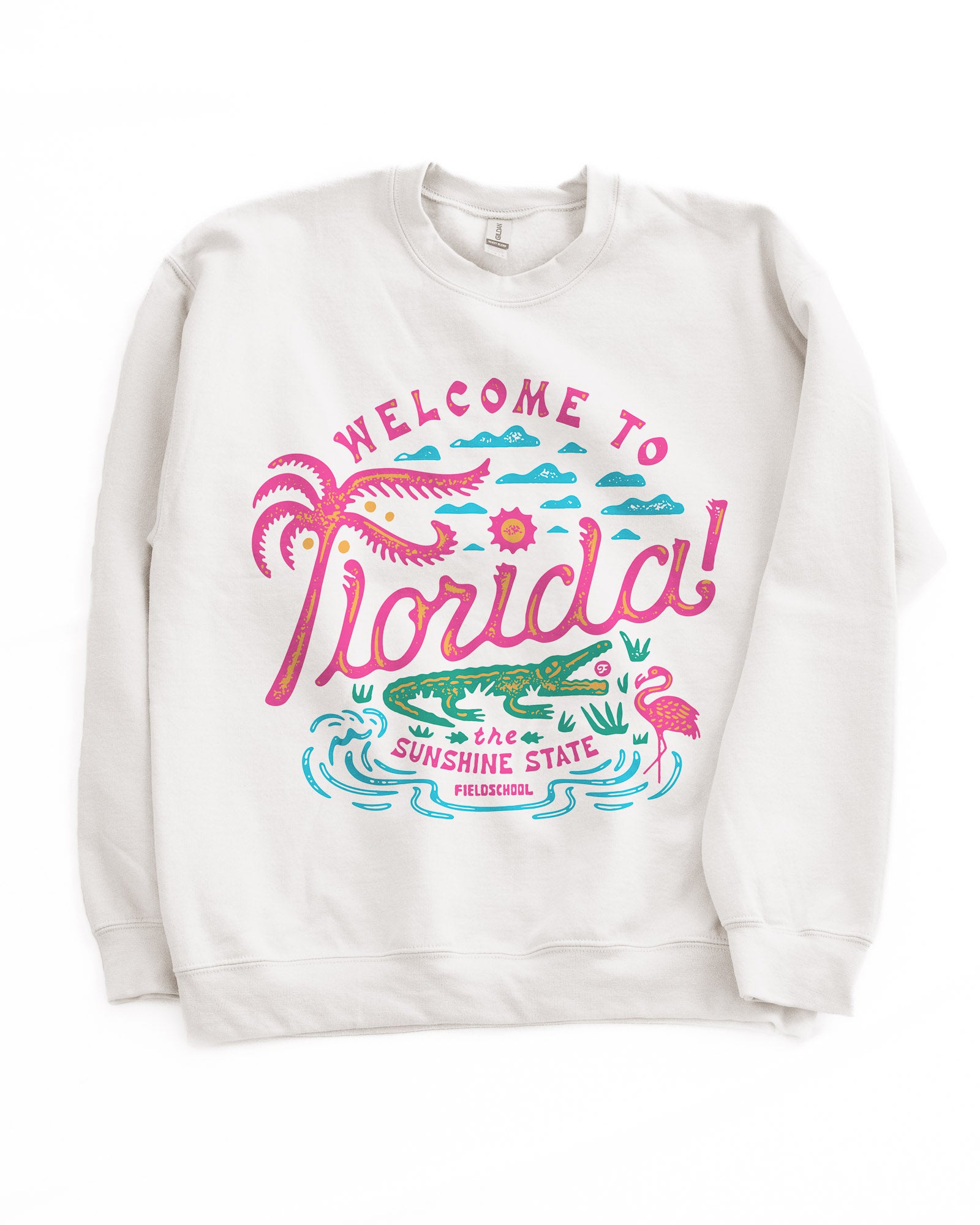 Sunshine State Florida Crewneck Sweatshirt Sunshine State Florida Crewneck Sweatshirt