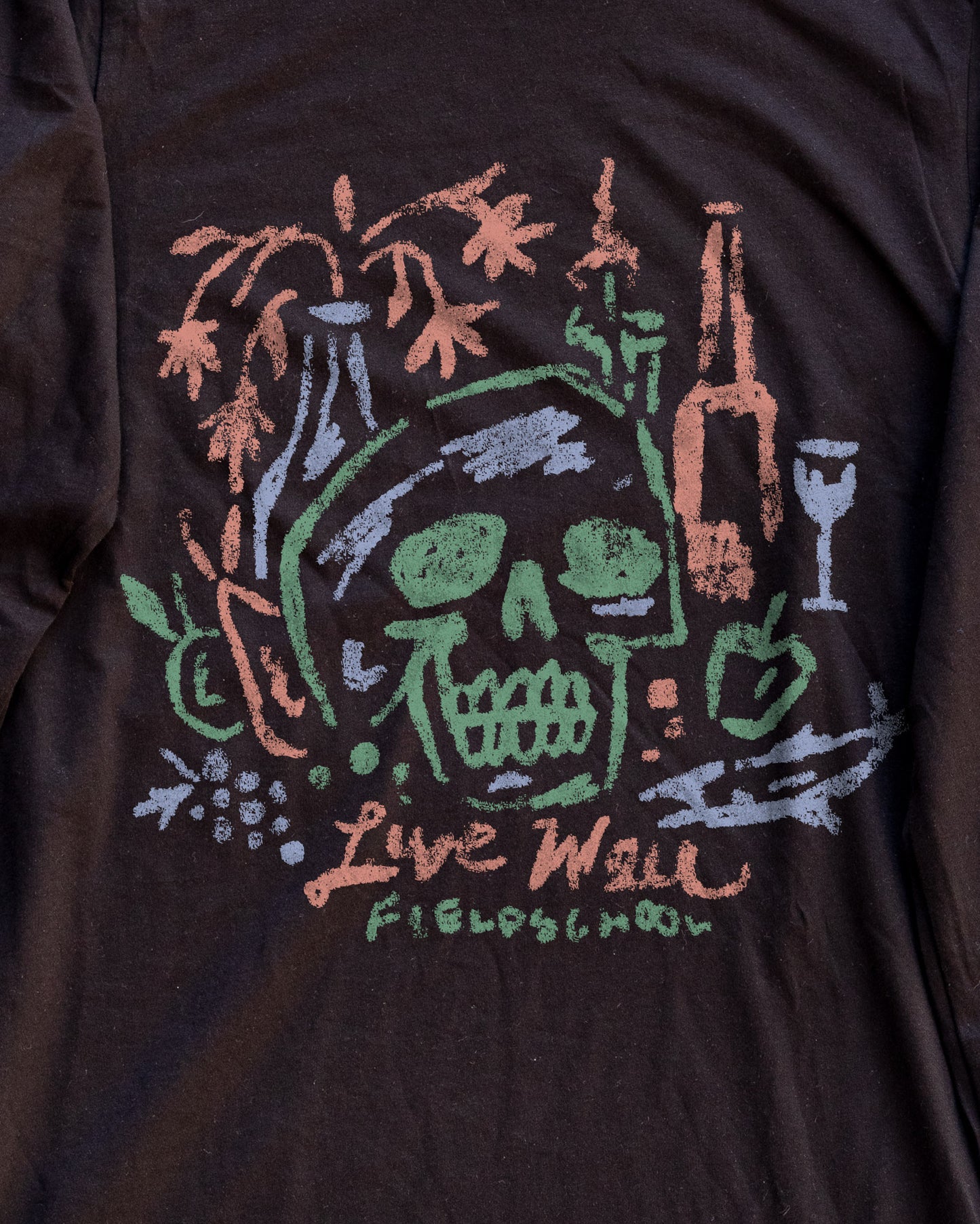 Fieldschool Vanitas (Skull and Table) Long Sleeve Tee