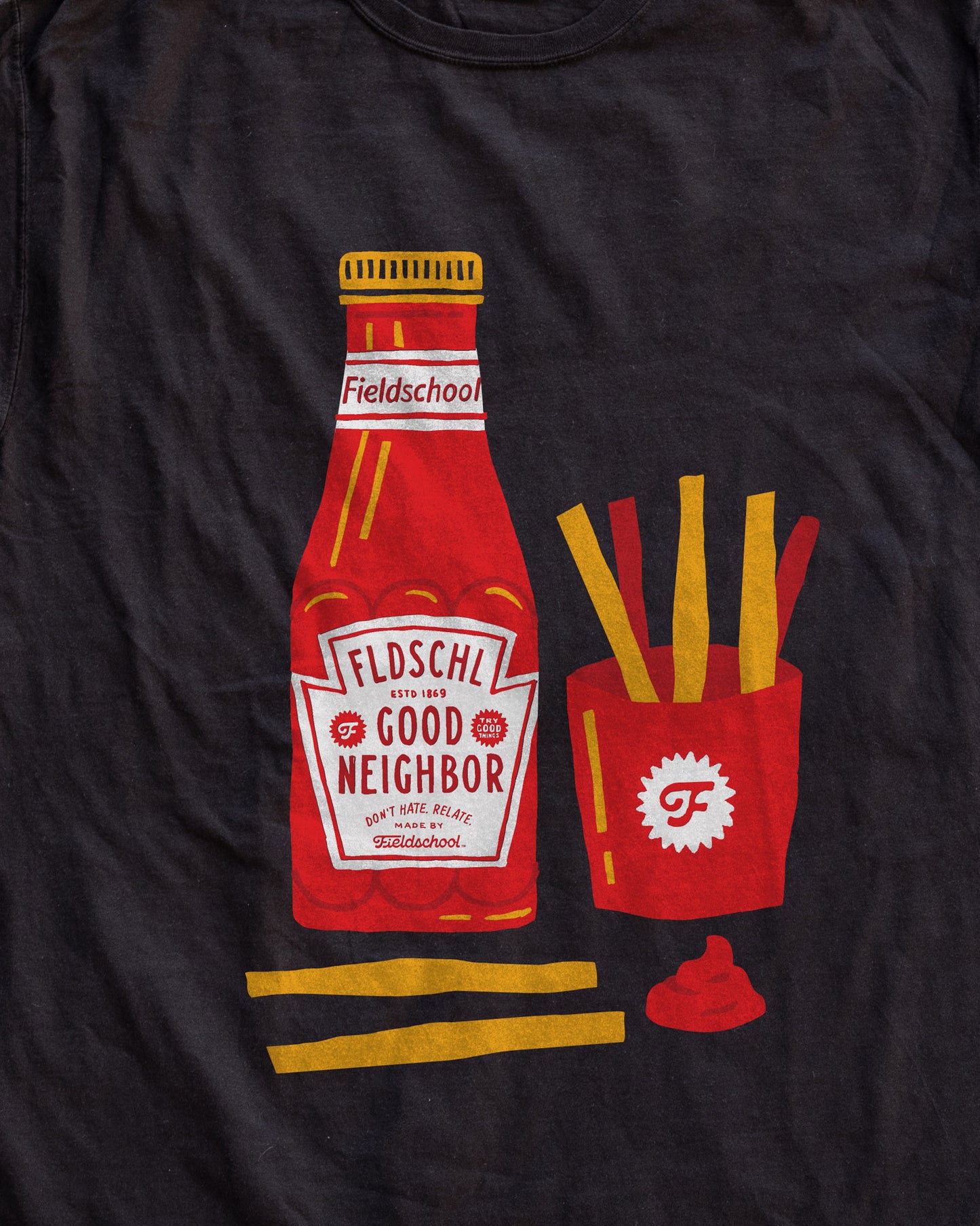 Fieldschool Ketchup and Fries Tee