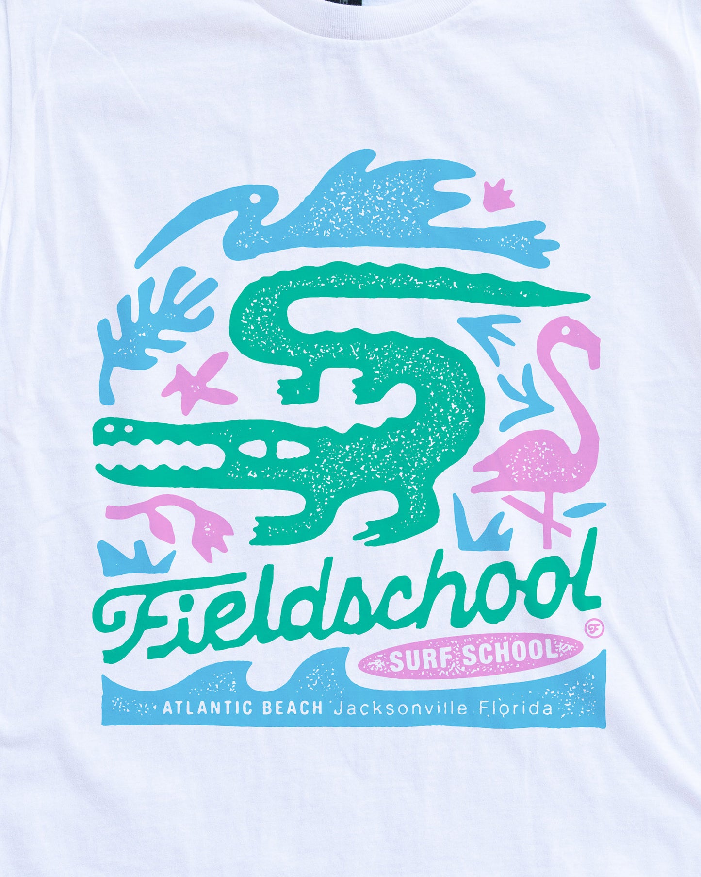 Kid's Fieldschool Surf School Tee