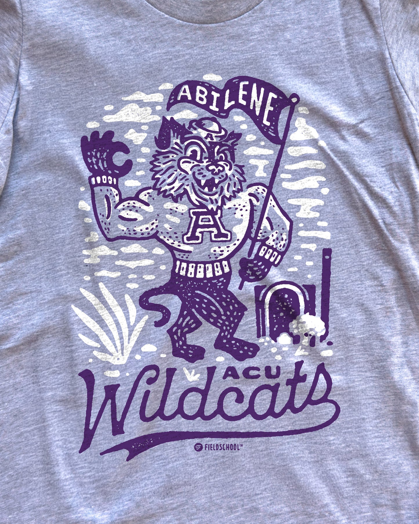 ACU Willie The Wildcat Tee