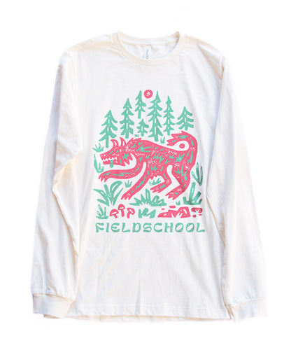 Fieldschool Wolf Long Sleeve Tee