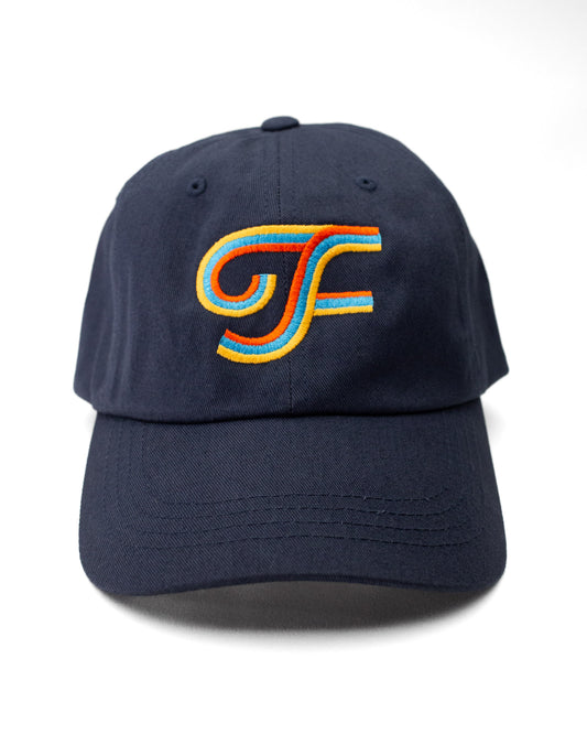 Fieldschool Logo Dad Hat in Navy