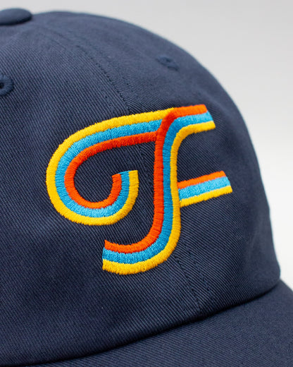 Fieldschool Logo Dad Hat in Navy