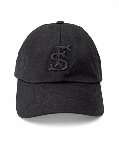 Fieldschool Monogram Dad Hat in Black