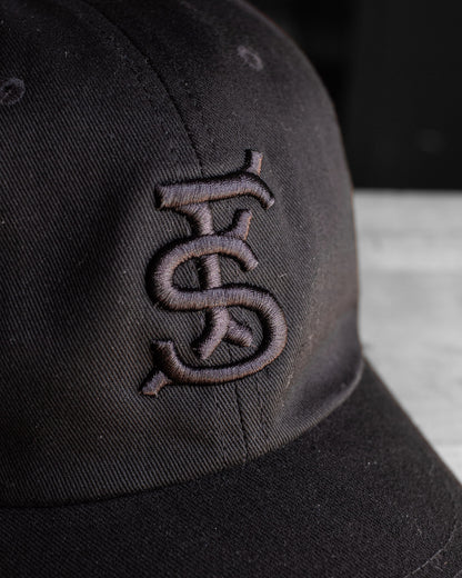Fieldschool Monogram Dad Hat in Black