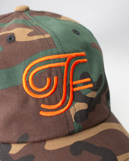 Fieldschool Logo Dad Hat in Camo