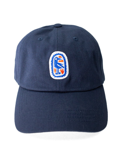 Fieldschool Birdy Dad Hat in Navy