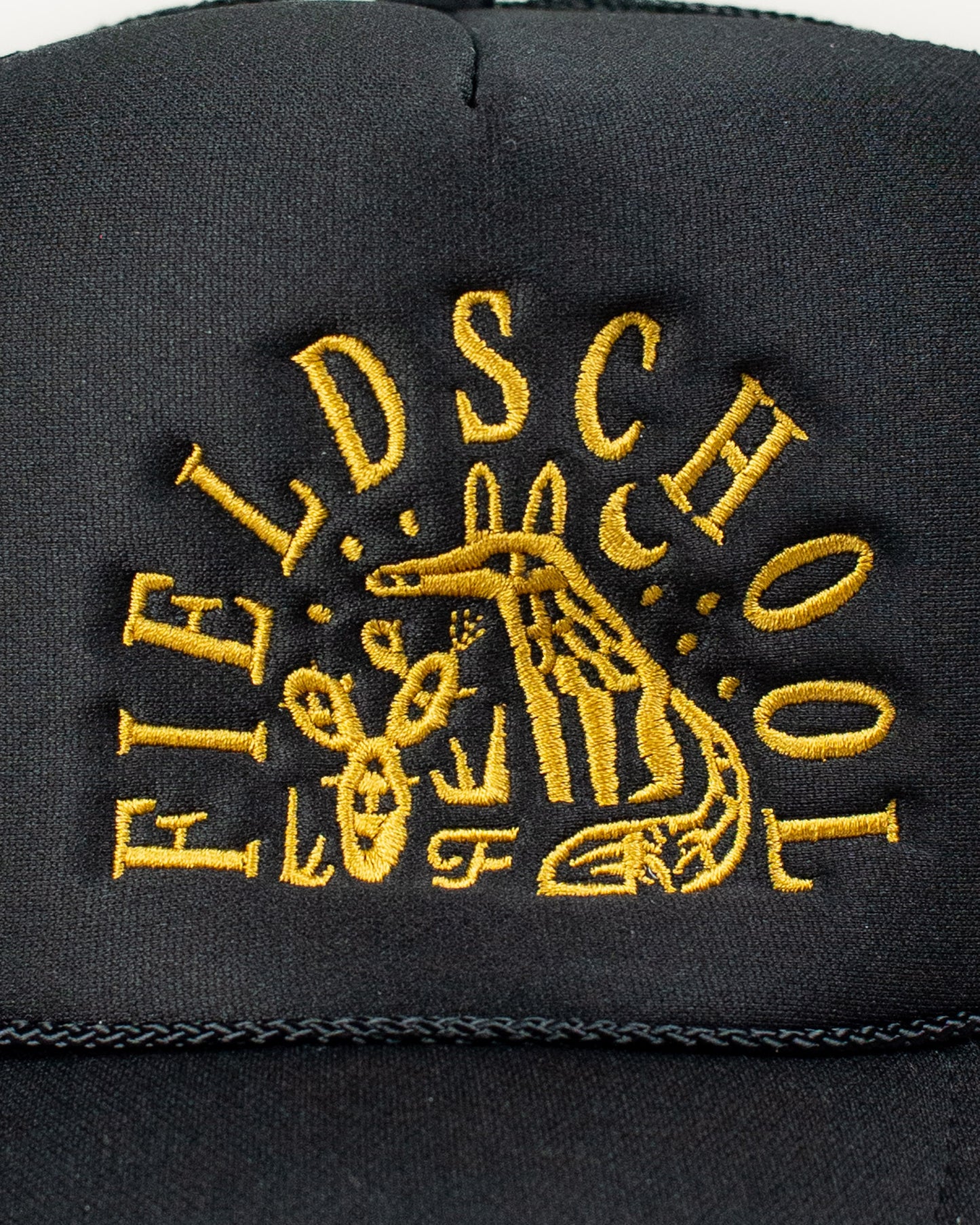 Fieldschool Fox Black Trucker Hat