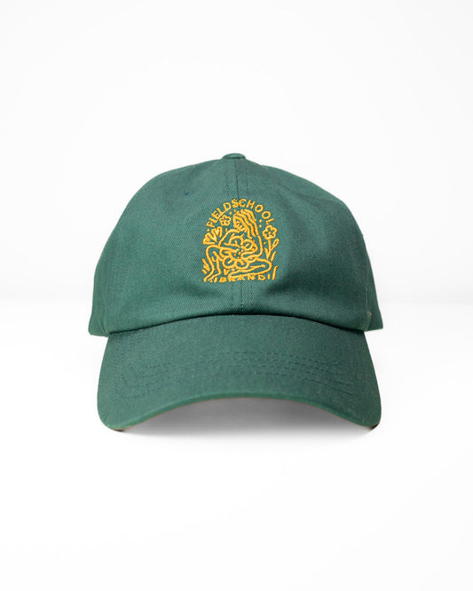 Fieldschool Ladybird Dad Hat in Dark Green