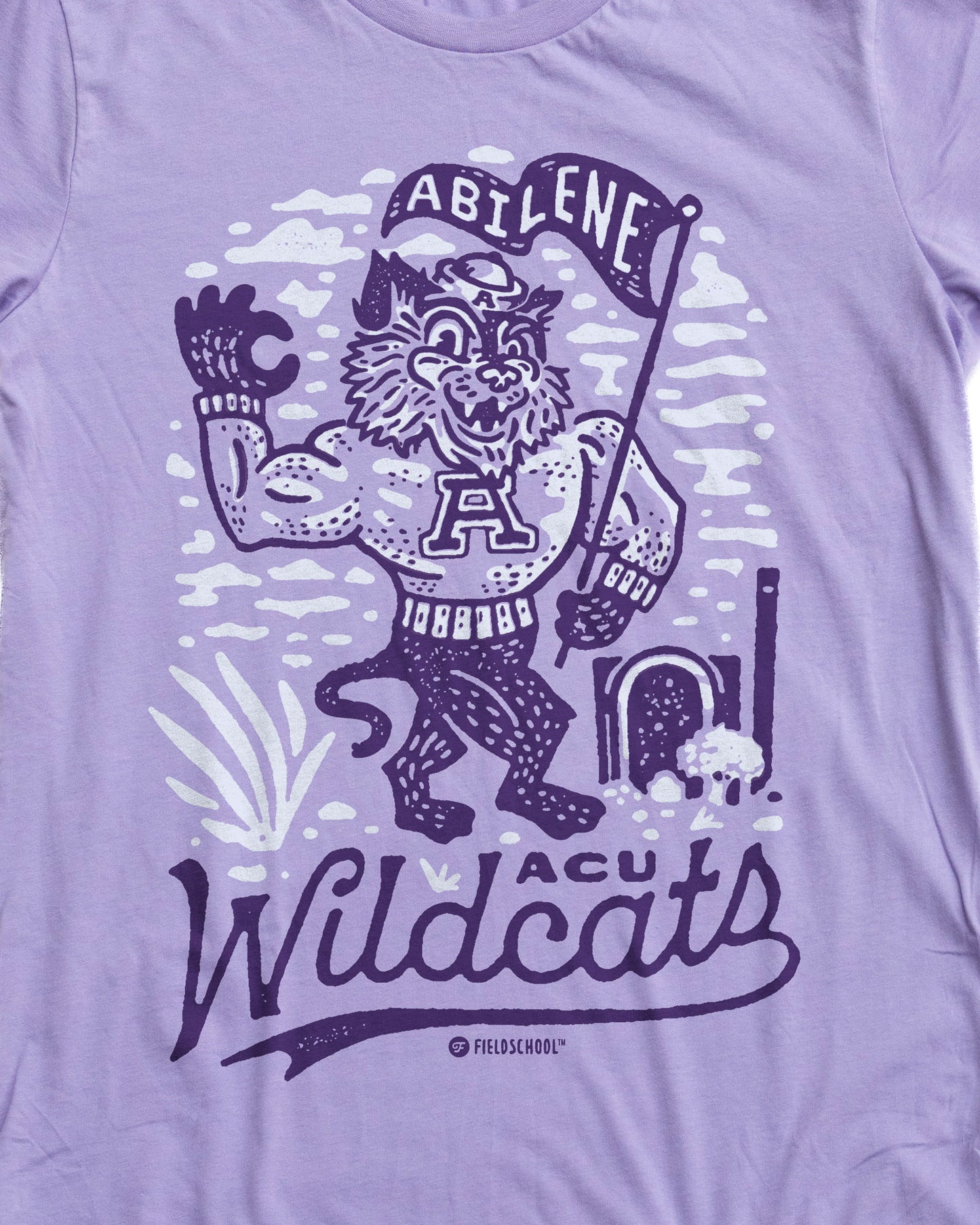 ACU Willie The Wildcat Tee