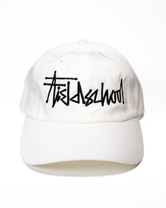 Fieldschool Surf Dad Hat in White