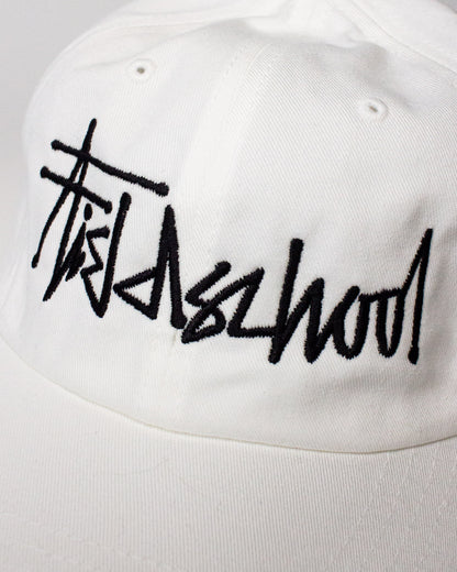 Fieldschool Surf Dad Hat in White