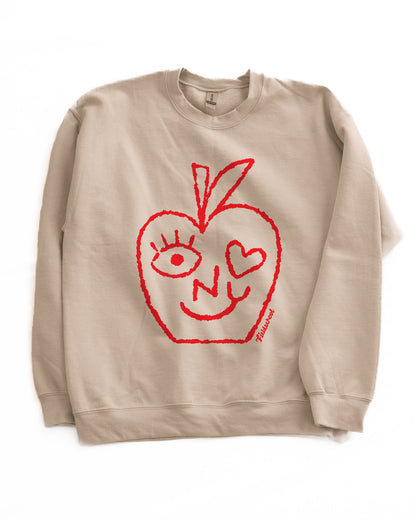 Big Apple Face Crewneck