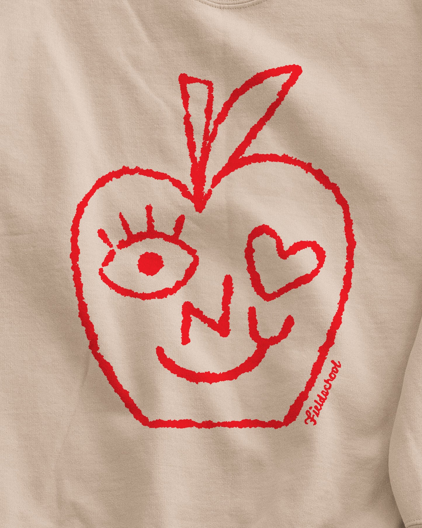Big Apple Face Crewneck