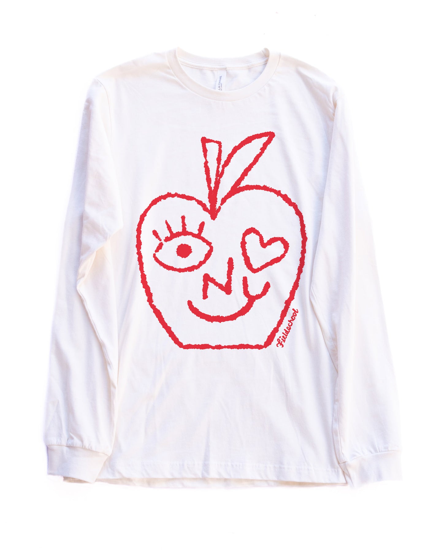Big Apple Face Long Sleeve Tee