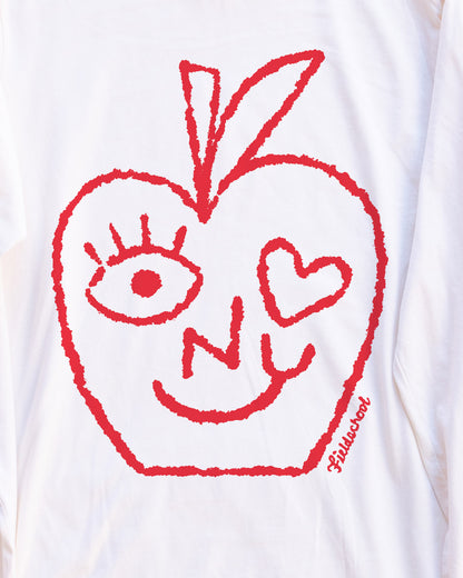 Big Apple Face Long Sleeve Tee
