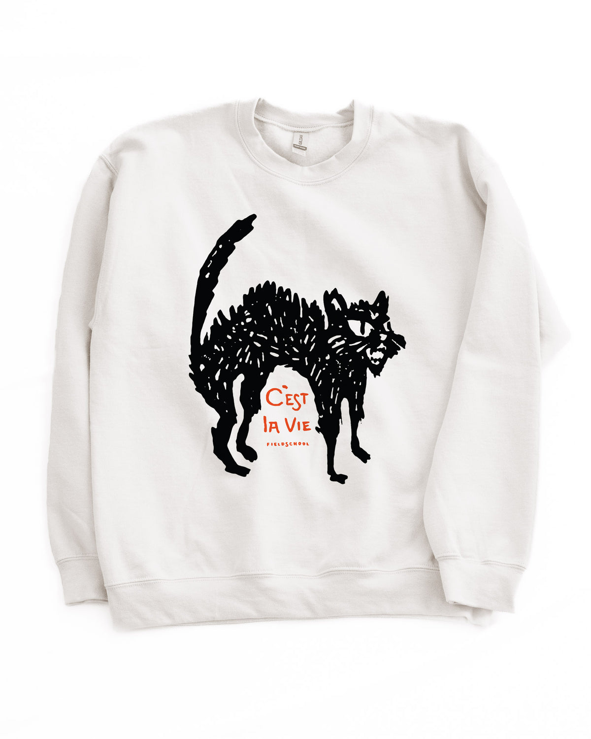 Black Cat Crewneck