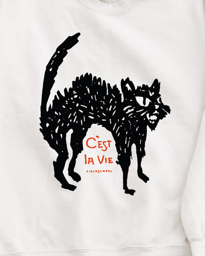 Black Cat Crewneck