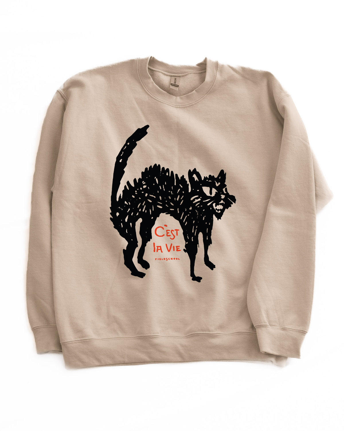 Black Cat Crewneck