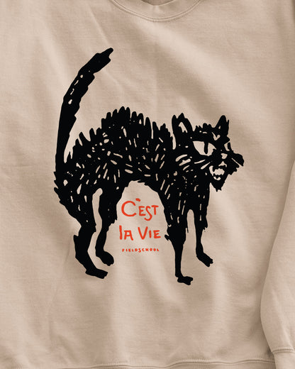 Black Cat Crewneck