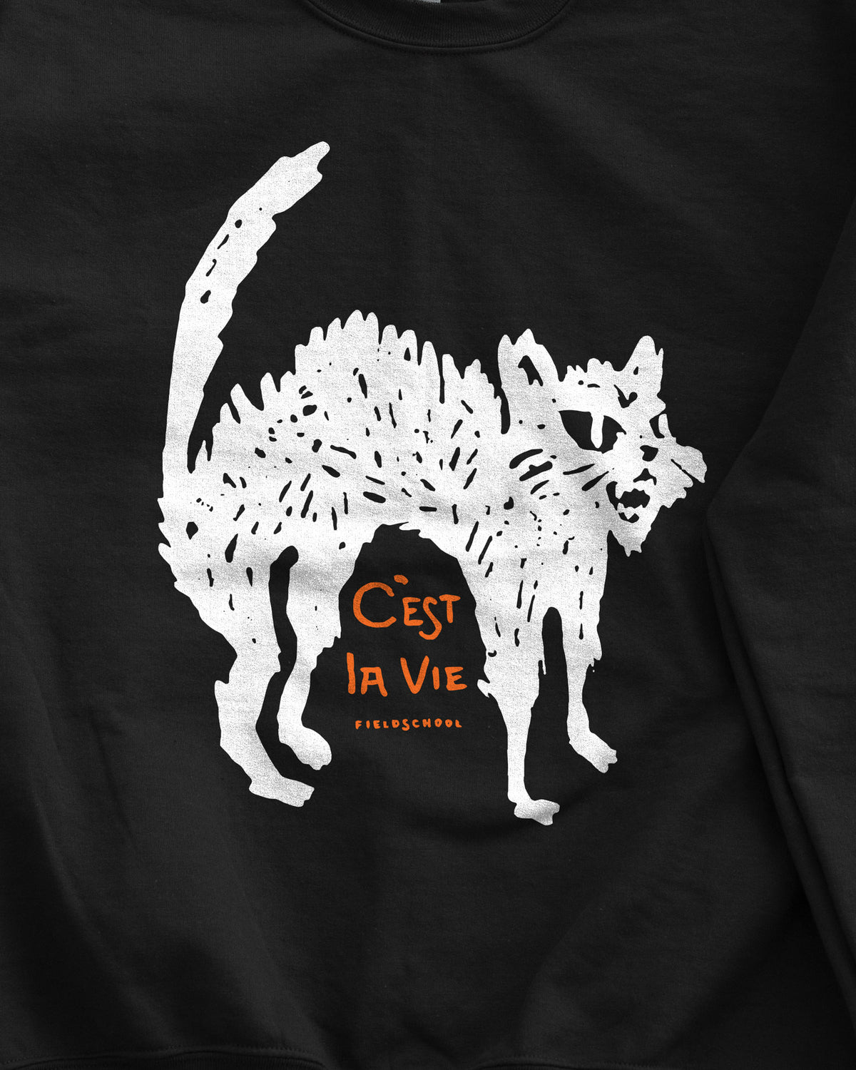 Black Cat Crewneck
