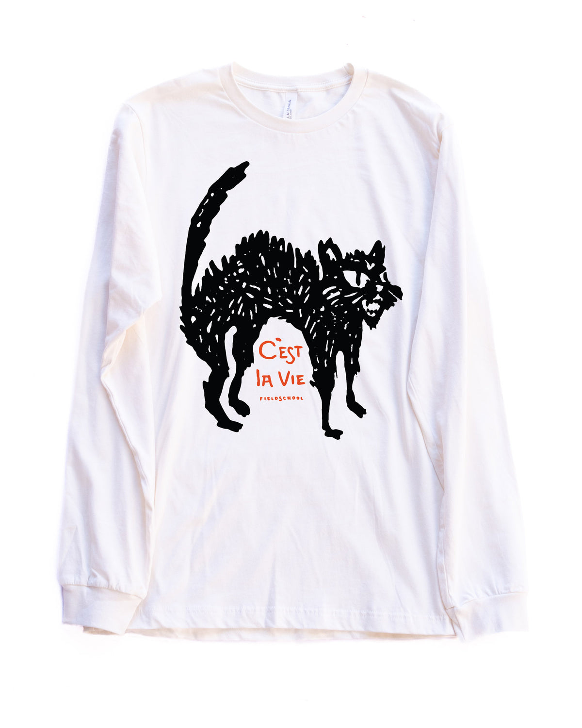 Black Cat Long Sleeve Tee