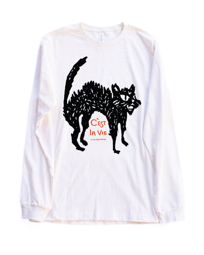 Black Cat Long Sleeve Tee