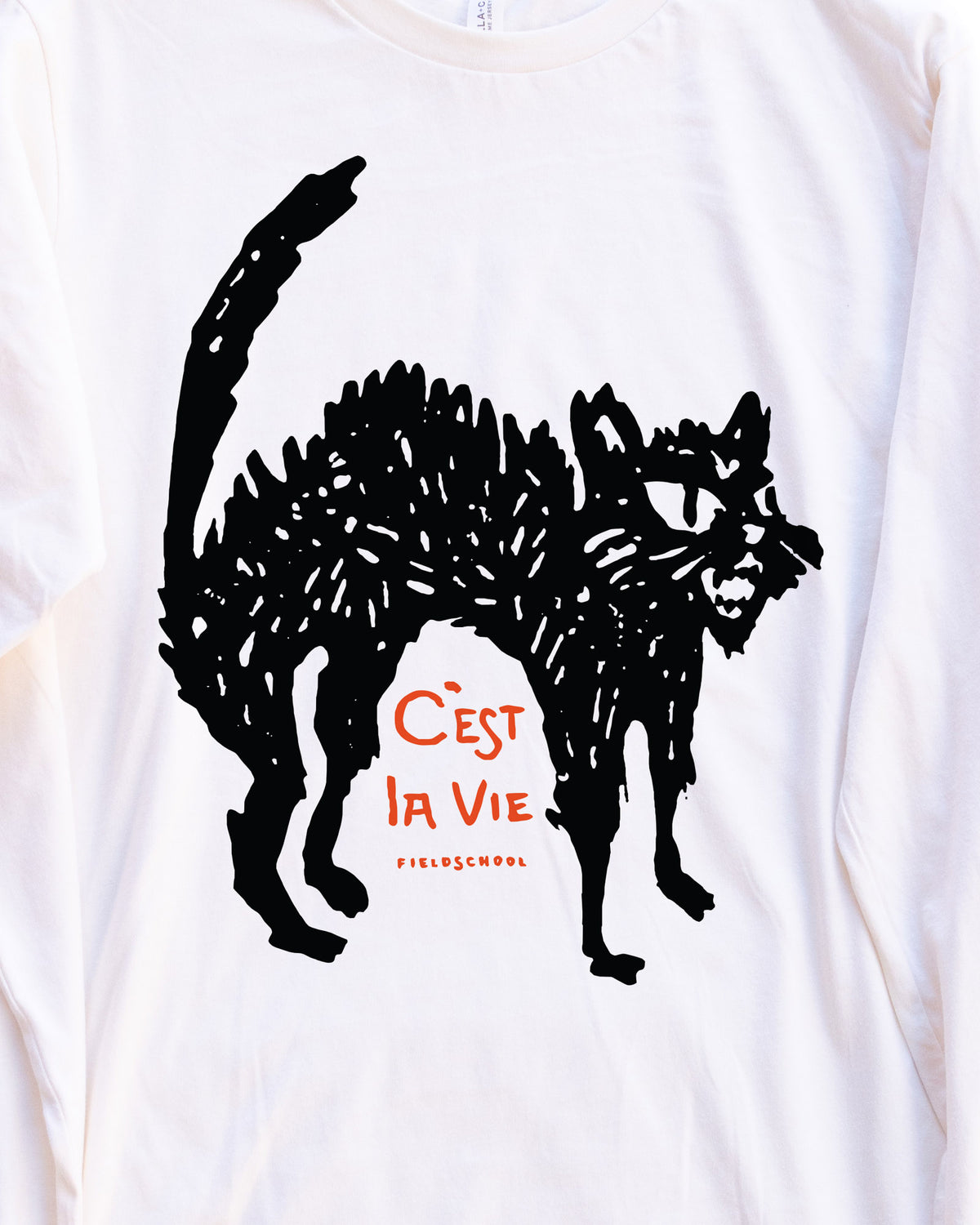 Black Cat Long Sleeve Tee