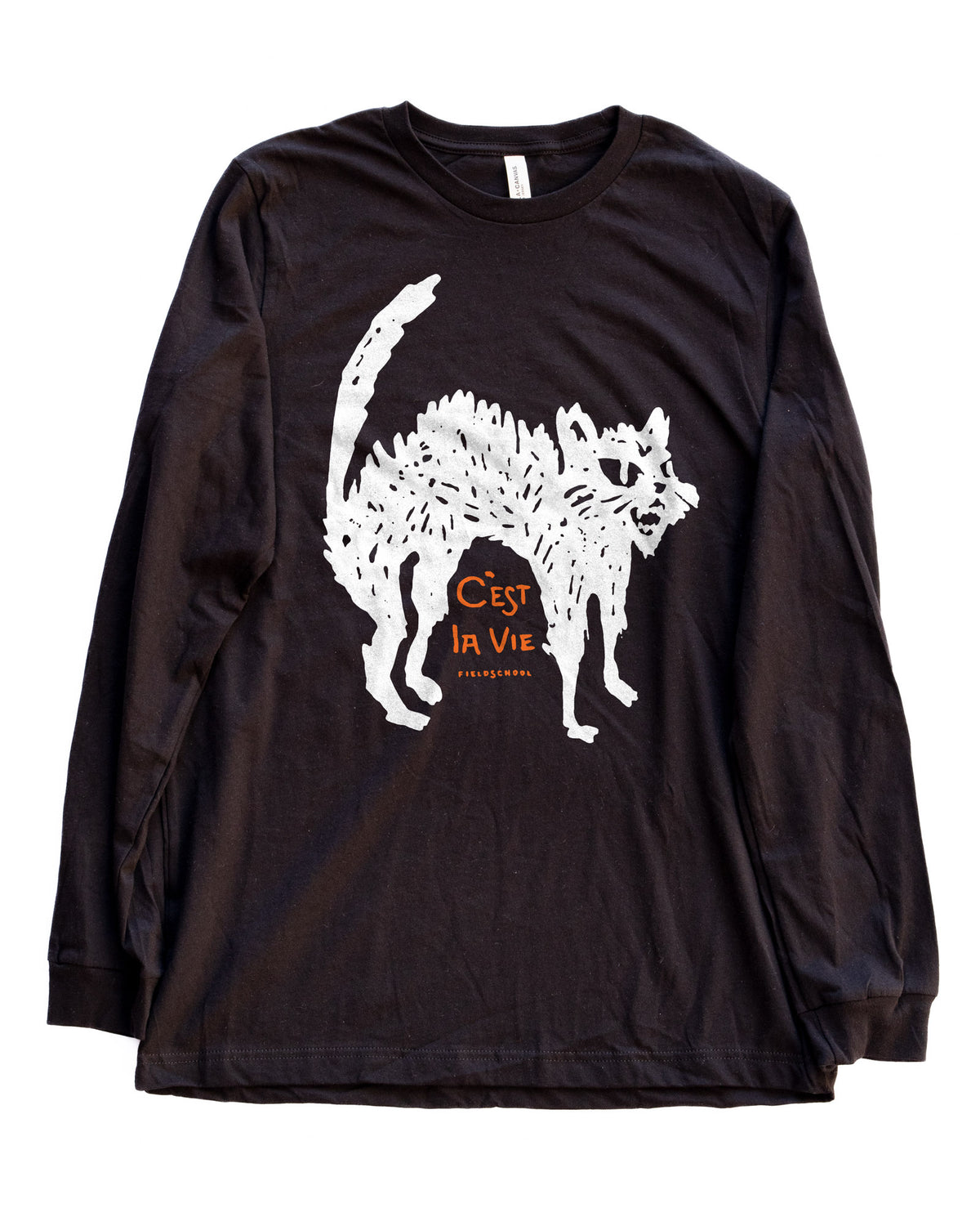 Black Cat Long Sleeve Tee