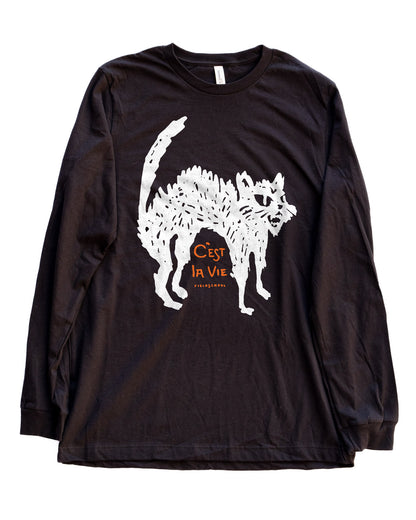 Black Cat Long Sleeve Tee