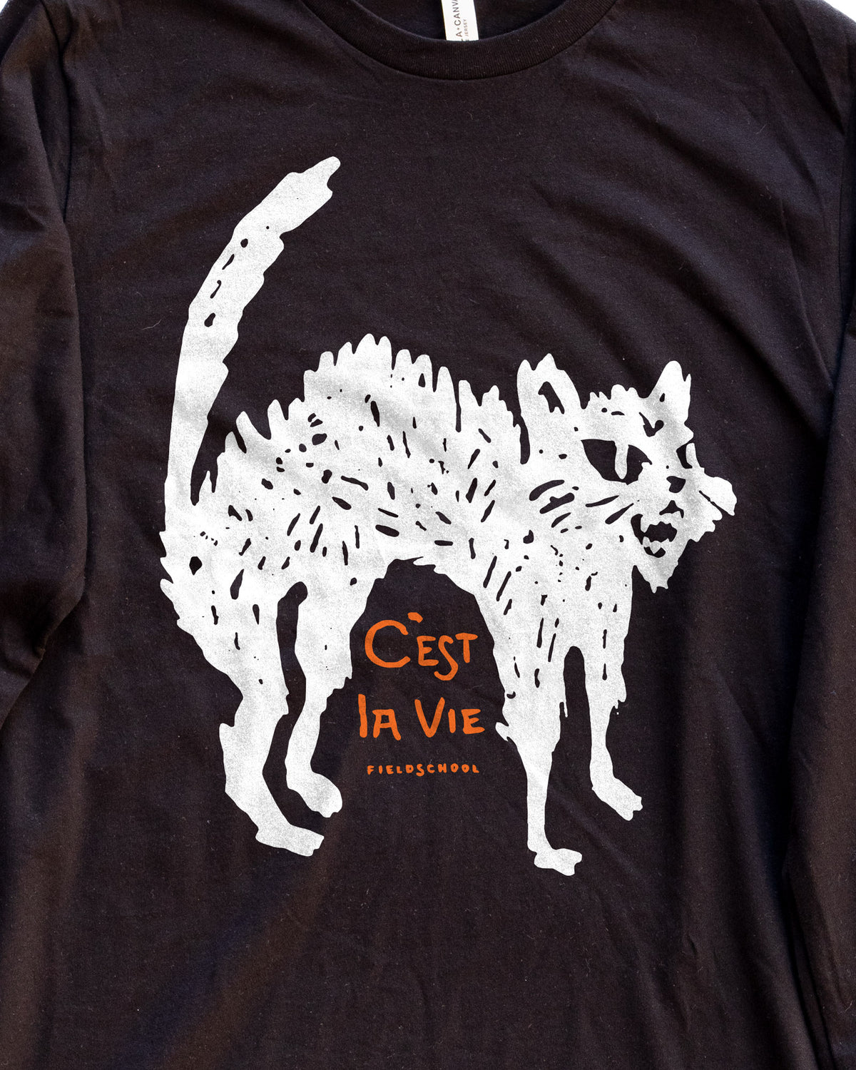 Black Cat Long Sleeve Tee