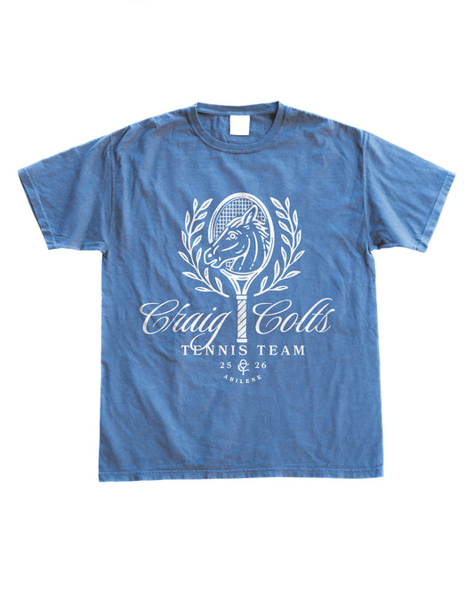 Craig Colts Tennis Tee