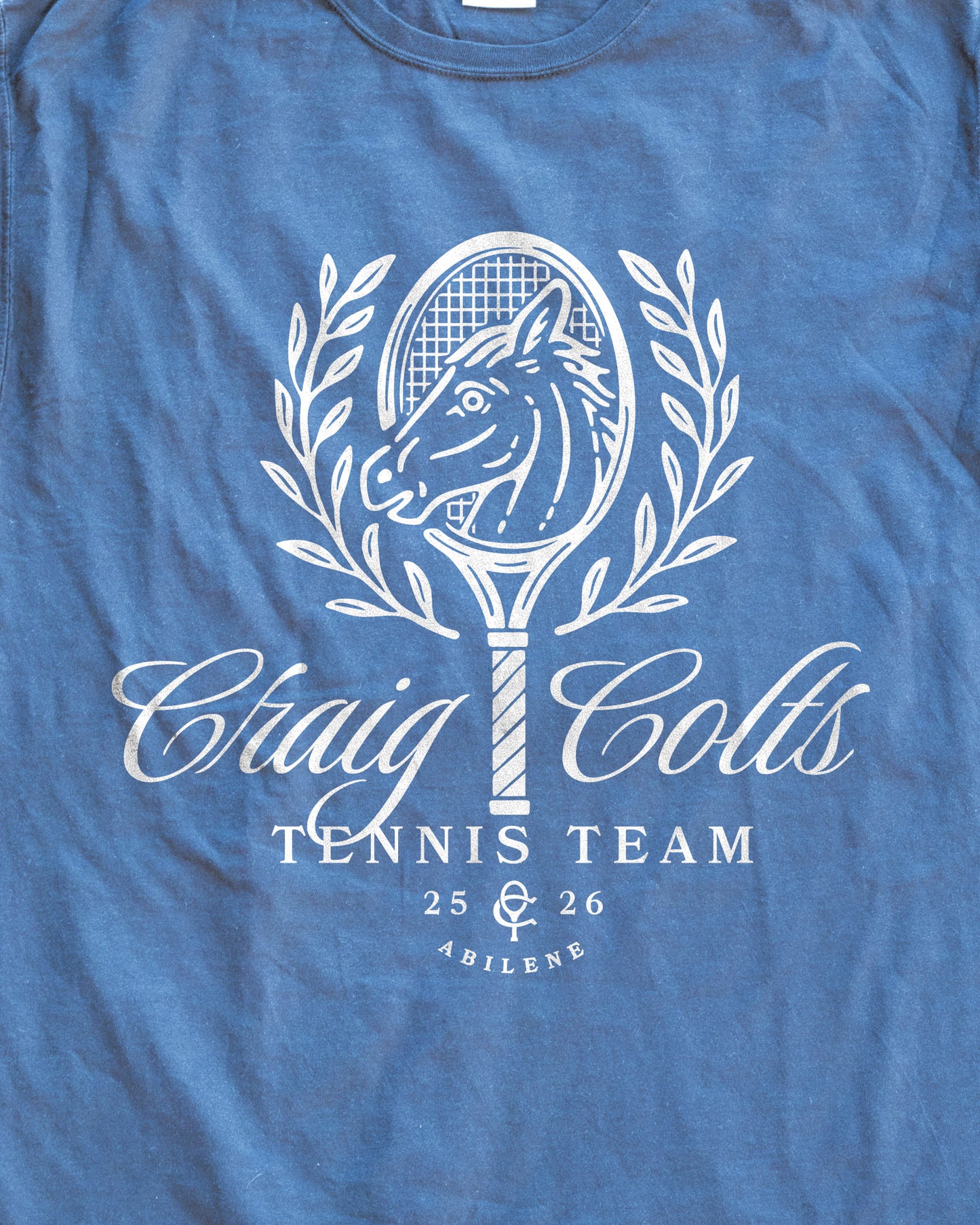 Craig Colts Tennis Tee