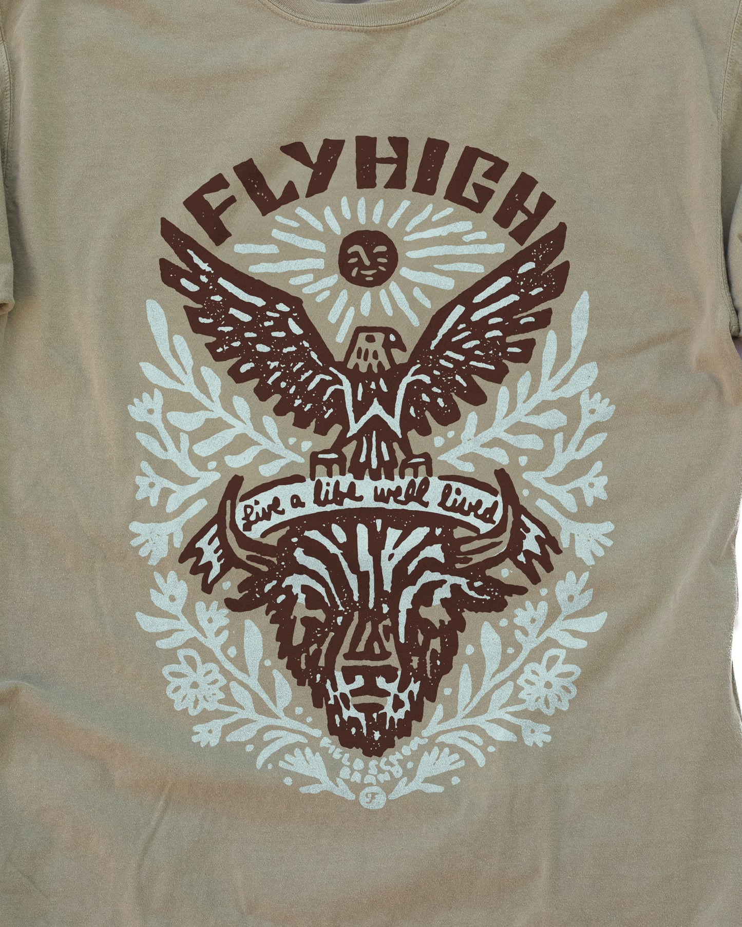 Eagle and Buffalo Tee