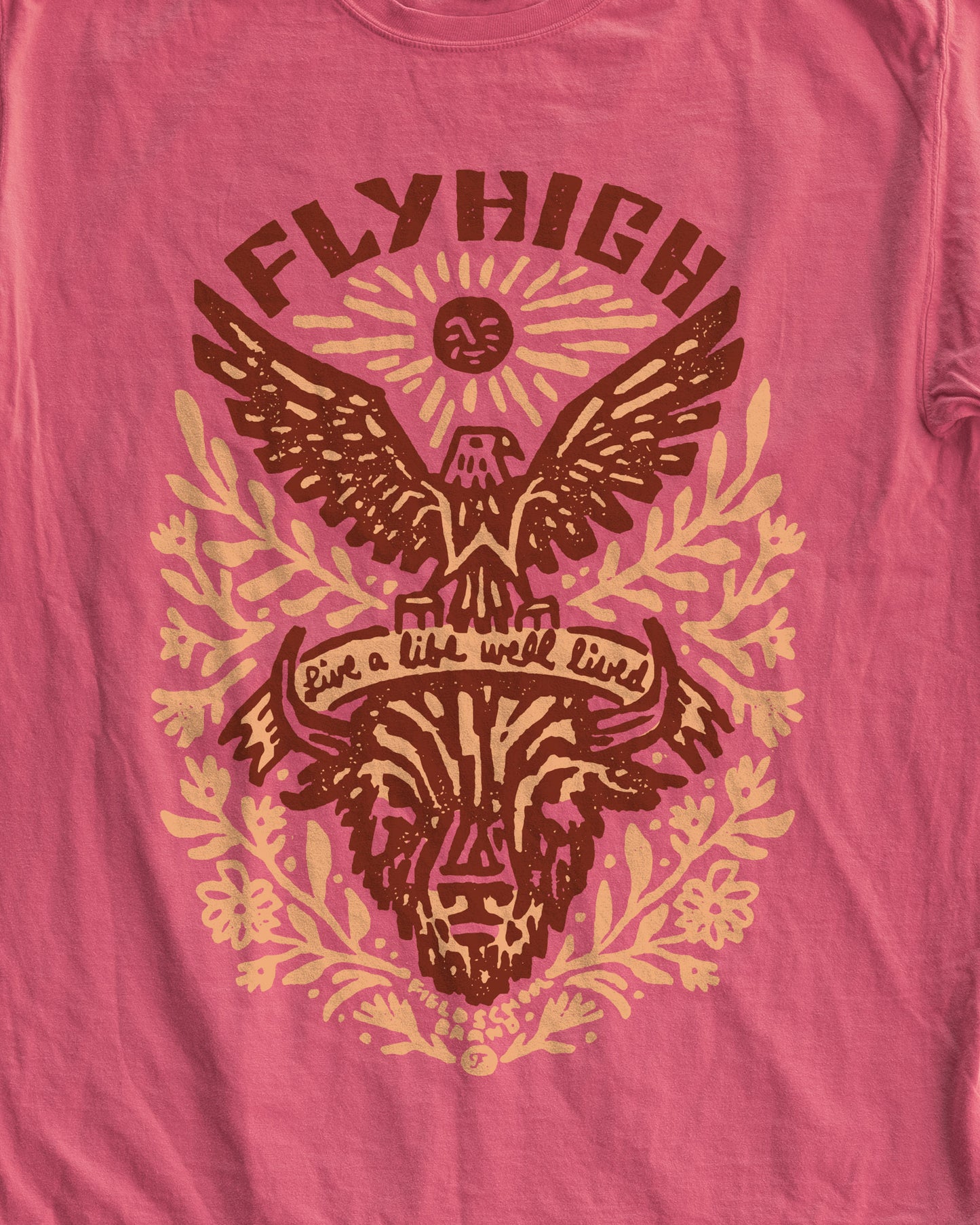 Eagle and Buffalo Tee