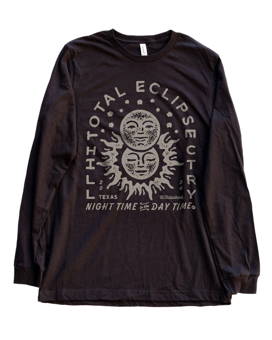 Starry Day Eclipse Long Sleeve Tee