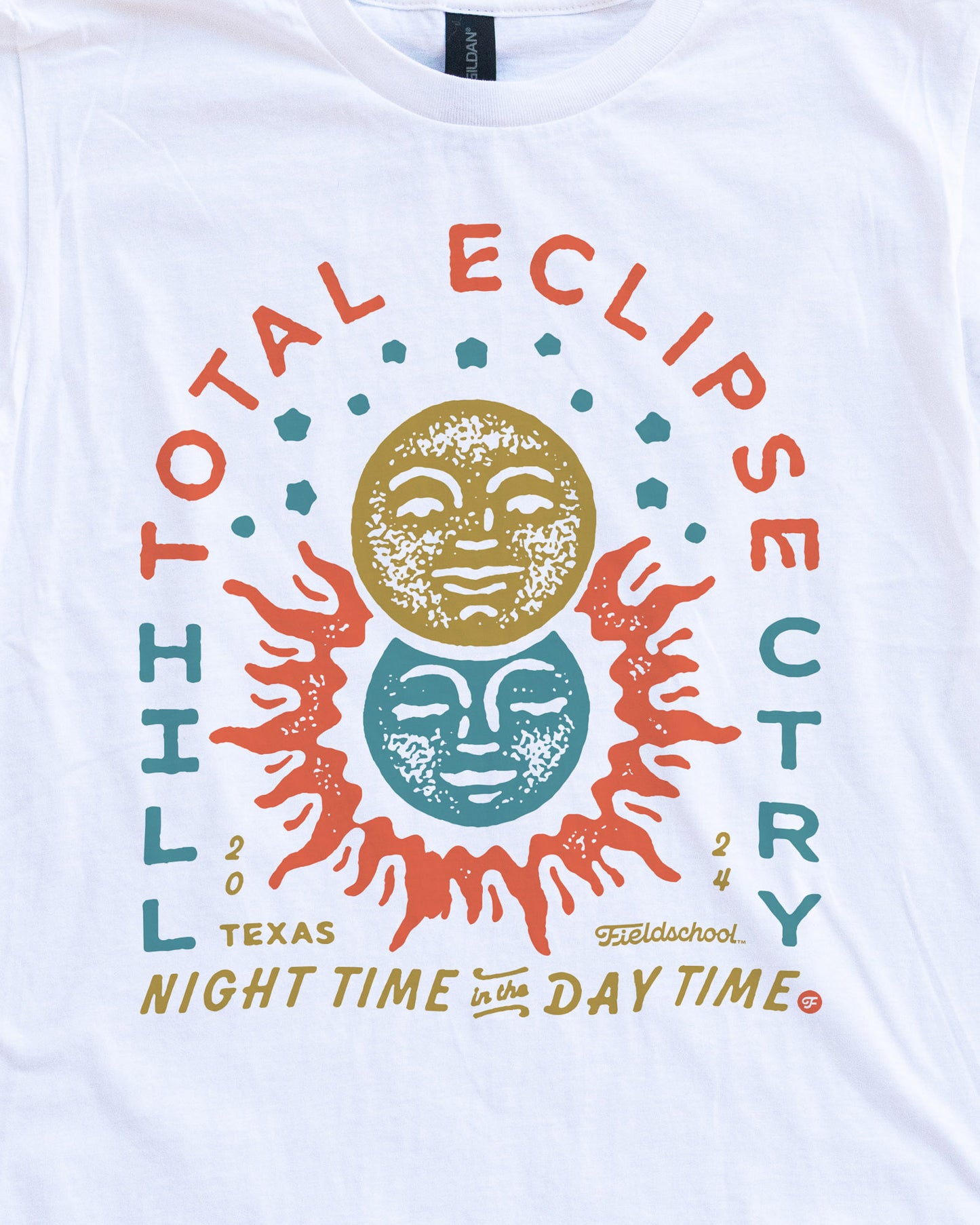 Kid's Starry Day Eclipse Tee