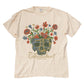 Skull and Flowers Tee