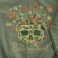 Skull and Flowers Crewneck