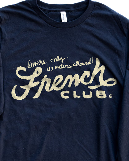French Club Long Sleeve Tee